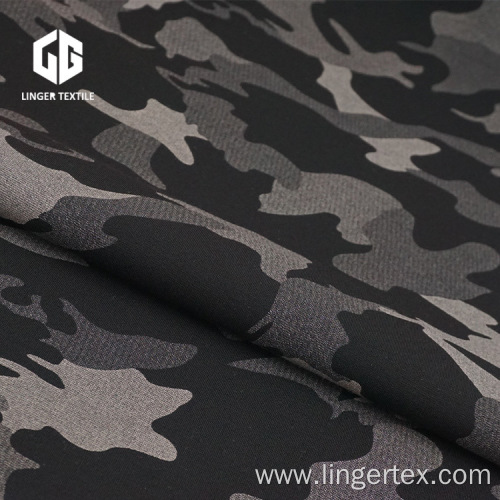 Transfer Printing TC Camouflage Printed Fabric